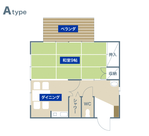 やさかキャンプ場 ケビン