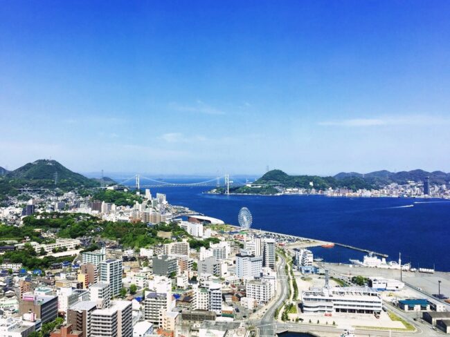 関門海峡の絶景